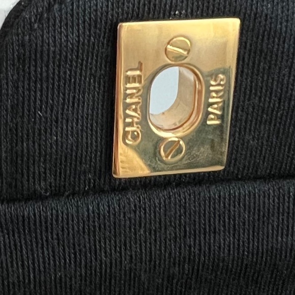 Chanel Medium Jersey 24 Kt Double Flap Bag - Picture 16 of 16